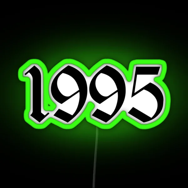 1995 RGB Neon Sign
