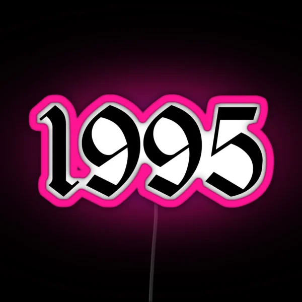 1995 RGB Neon Sign