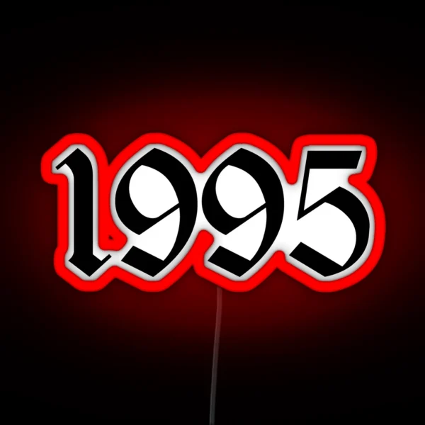 1995 RGB Neon Sign