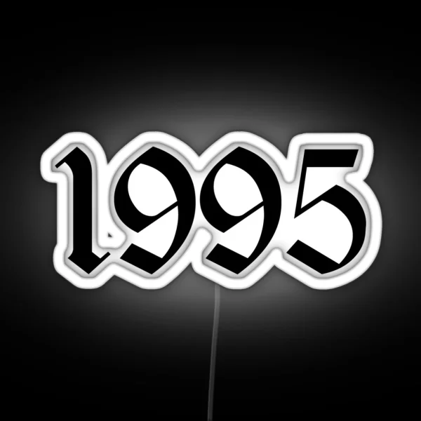 1995 RGB Neon Sign