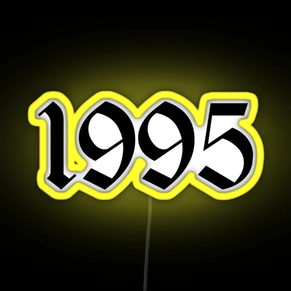 1995 RGB Neon Sign