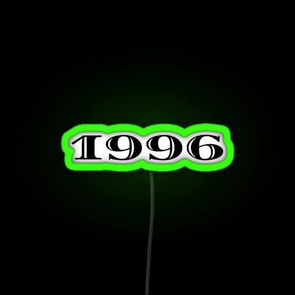 1996 Retro RGB Neon Sign