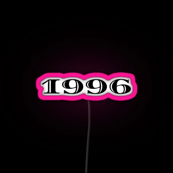 1996 Retro RGB Neon Sign