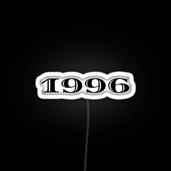 1996 Retro RGB Neon Sign