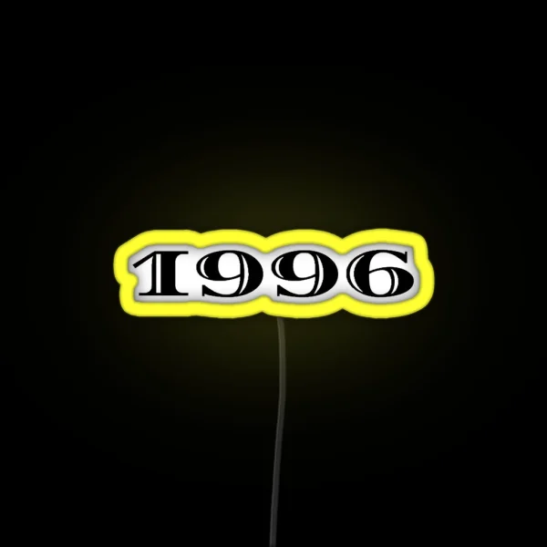 1996 Retro RGB Neon Sign