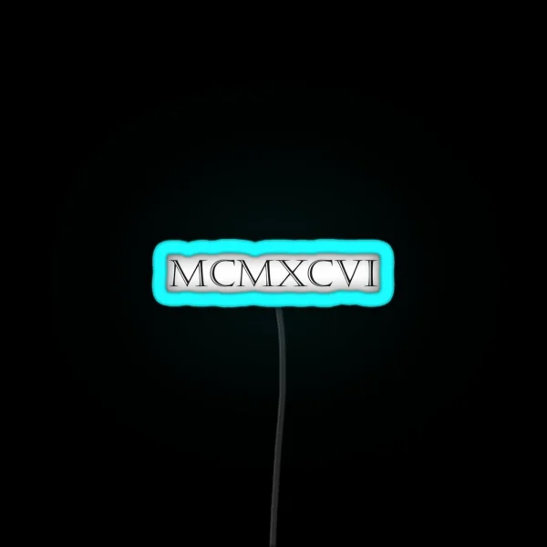 1996 RGB Neon Sign