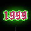 Neon Retro Sign LED Wall Decor Artwork 90s Nostalgia Gift