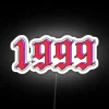 Retro Futuristic 90s Decor Accent LED Neon Sign 1999 Nostalgia