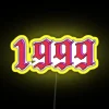 Eye-catching customizable LED neon signage with vibrant colorful RGB lighting effects.