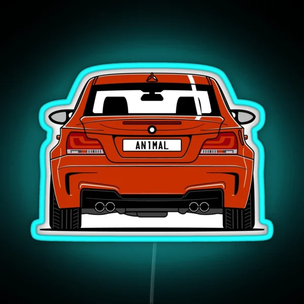 1M Coupe Road Car RGB Neon Sign