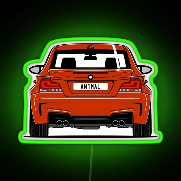1M Coupe Road Car RGB Neon Sign