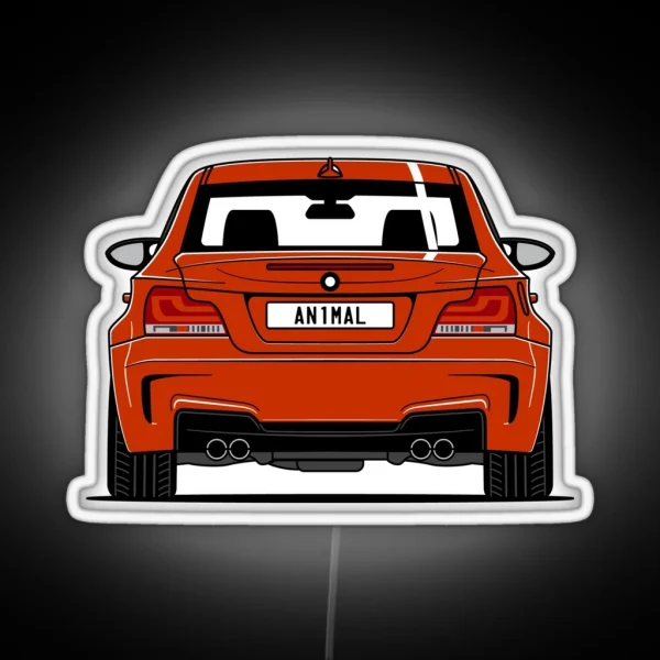 1M Coupe Road Car RGB Neon Sign