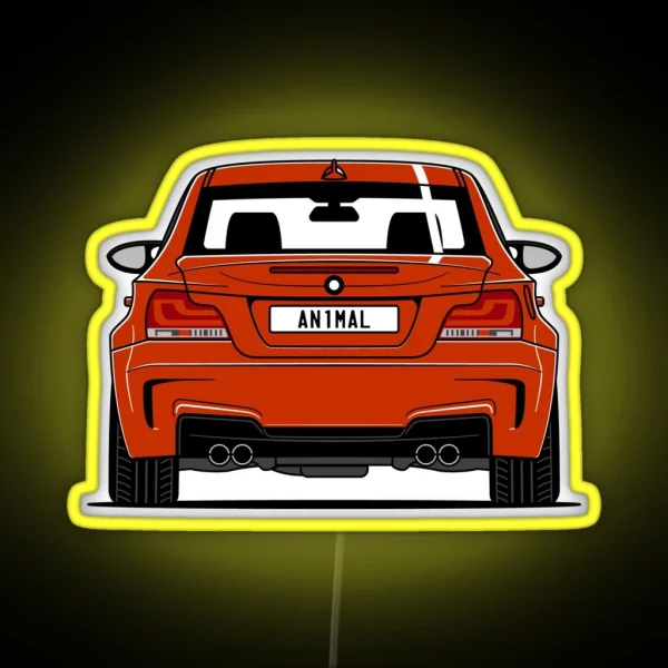 1M Coupe Road Car RGB Neon Sign