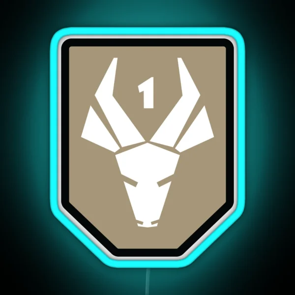 1st Reaction Force Battalion Logo From District 9 RGB Neon Sign