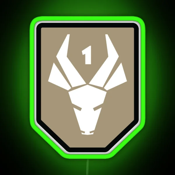 1st Reaction Force Battalion Logo From District 9 RGB Neon Sign