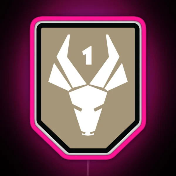 1st Reaction Force Battalion Logo From District 9 RGB Neon Sign