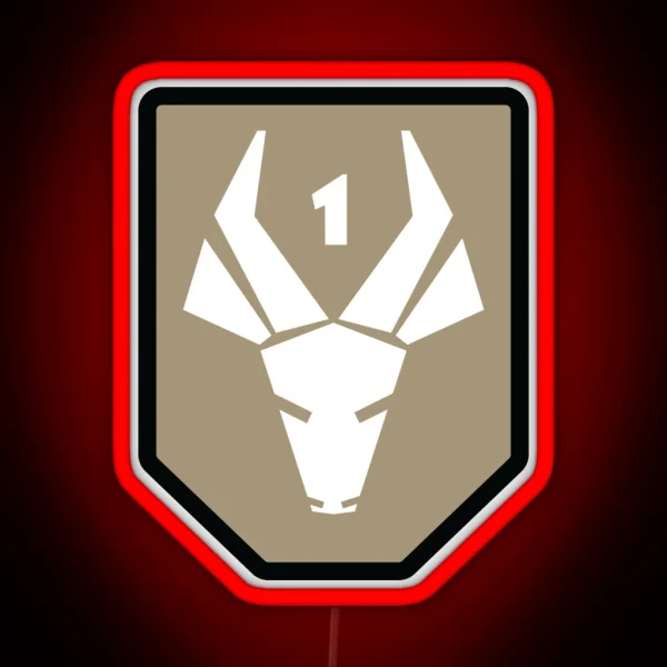 1st Reaction Force Battalion Logo From District 9 RGB Neon Sign