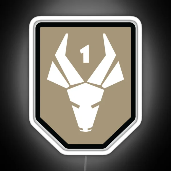 1st Reaction Force Battalion Logo From District 9 RGB Neon Sign