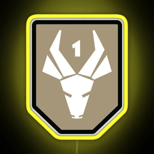 1st Reaction Force Battalion Logo From District 9 RGB Neon Sign