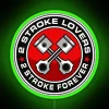2 Stroke Lovers RGB Neon Sign - Image 3