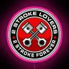 2 Stroke Lovers RGB Neon Sign - Image 6