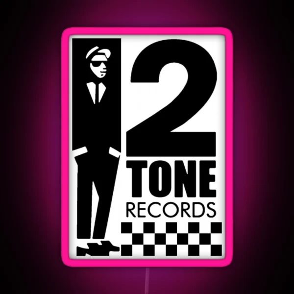 2 Tone Records RGB Neon Sign