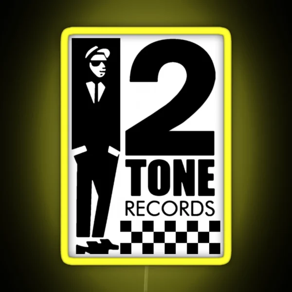 2 Tone Records RGB Neon Sign