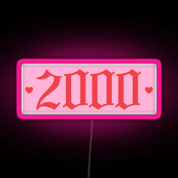 2000 3 RGB Neon Sign