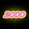Customizable 2000 Birth Year Anniversary Gift Personalized RGB Neon Sign