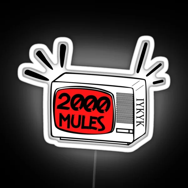 2000 MULES IYKYK RGB Neon Sign