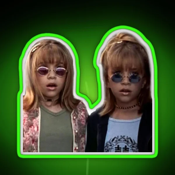 2000 S Olsen Twins RGB Neon Sign
