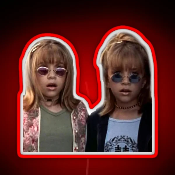 2000 S Olsen Twins RGB Neon Sign