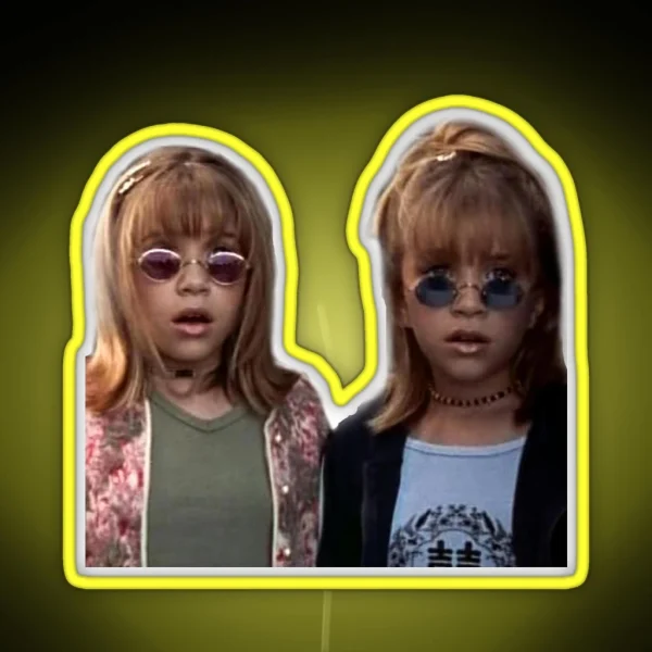 2000 S Olsen Twins RGB Neon Sign