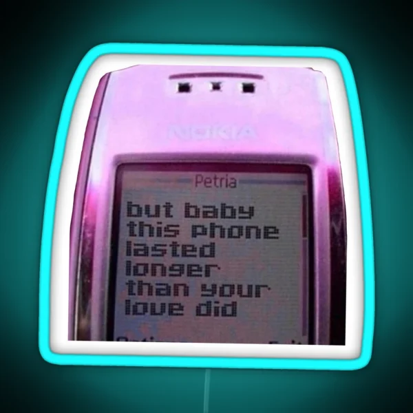 2000 S Phone RGB Neon Sign