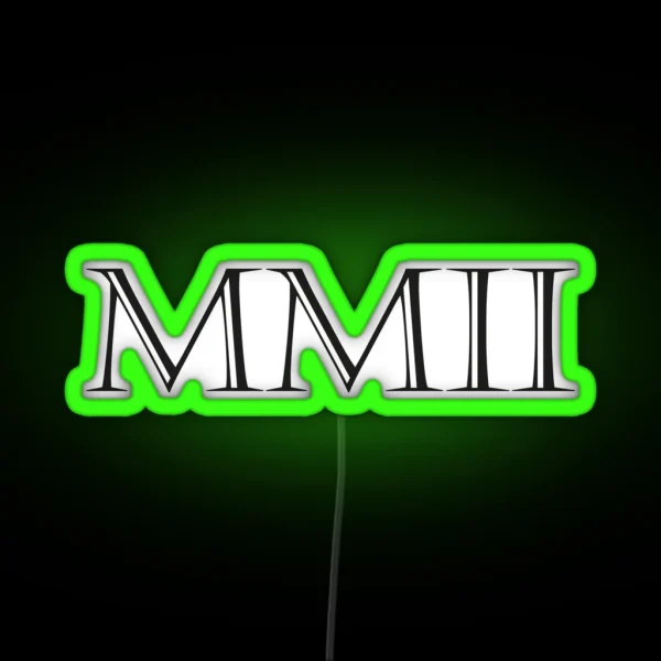2002 RGB Neon Sign