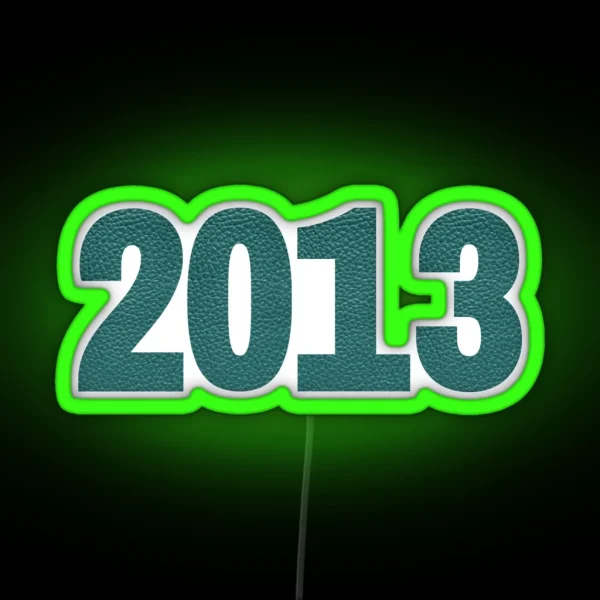 2013 RGB Neon Sign
