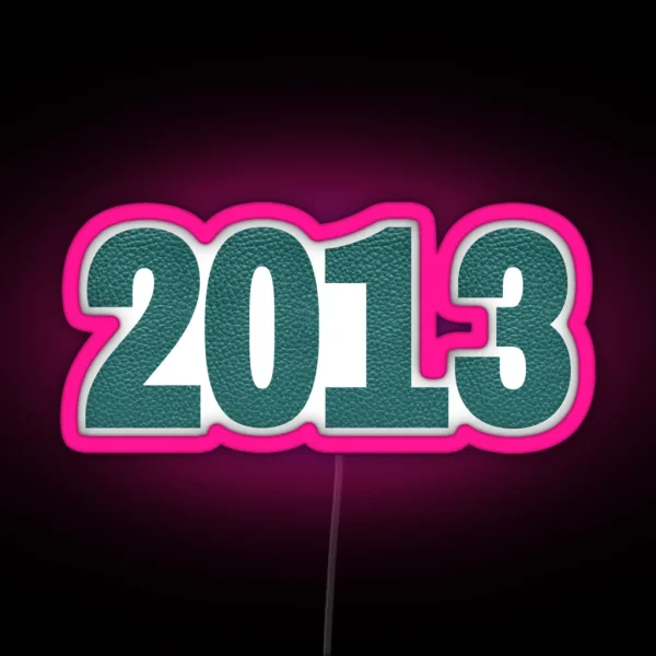 2013 RGB Neon Sign