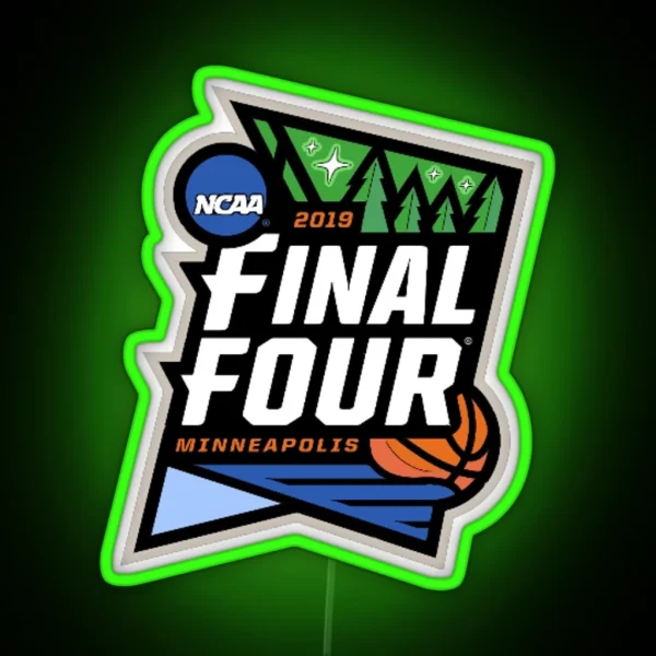 2019 Final Four RGB Neon Sign