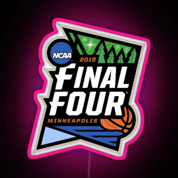 2019 Final Four RGB Neon Sign