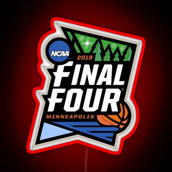 2019 Final Four RGB Neon Sign