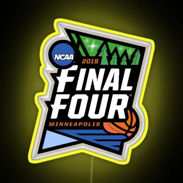 2019 Final Four RGB Neon Sign