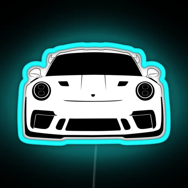 2019 Porsche 911 GT3 RS RGB Neon Sign