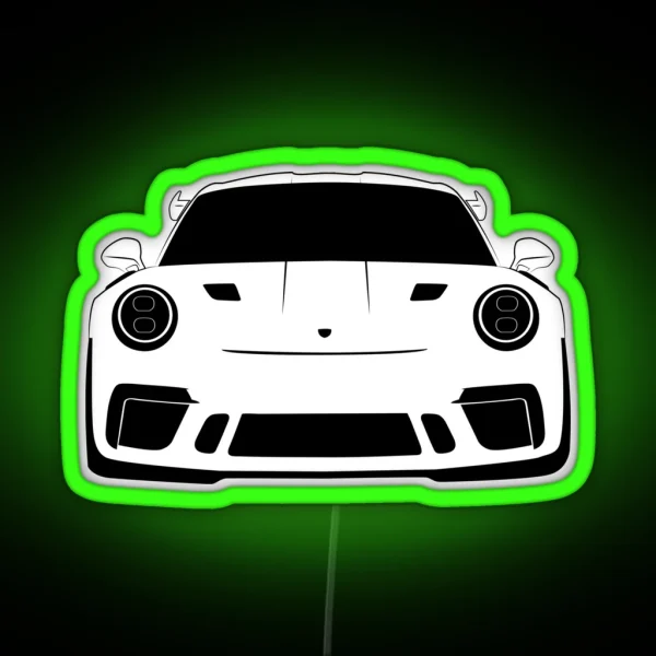 2019 Porsche 911 GT3 RS RGB Neon Sign