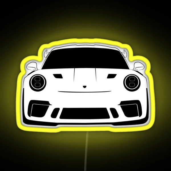 2019 Porsche 911 GT3 RS RGB Neon Sign