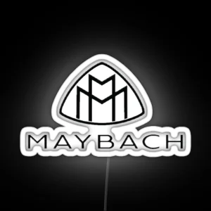 2020 Maybach Fan Zone For Latest Luxurious Cars And Music Label RGB Neon Sign