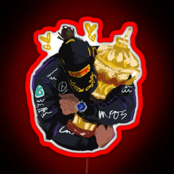 2021 British Gp Winner RGB Neon Sign