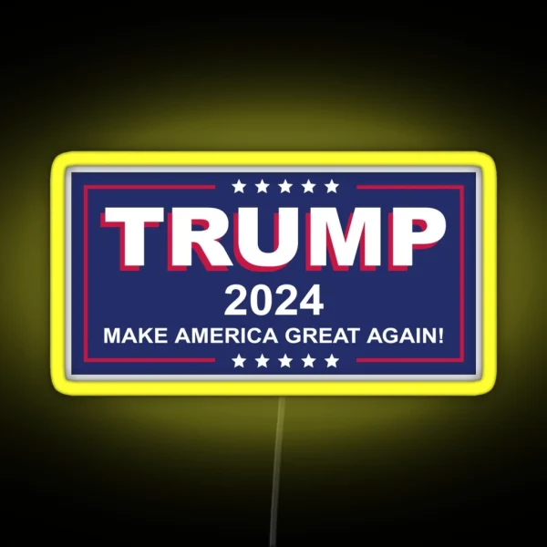 2024 Make America Great AGAIN RGB Neon Sign