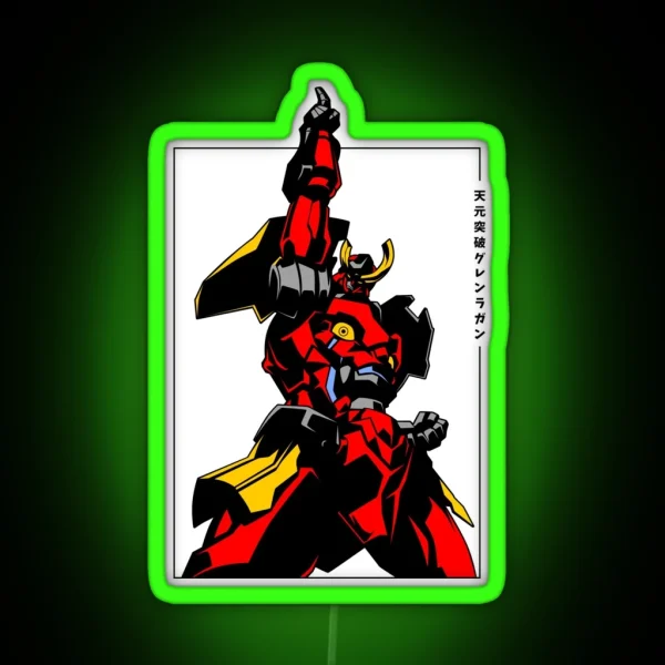 232 Lagann High RGB Neon Sign