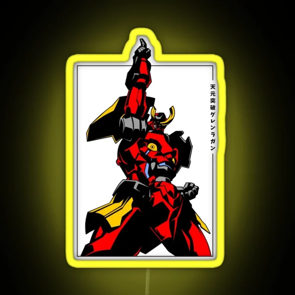 232 Lagann High RGB Neon Sign