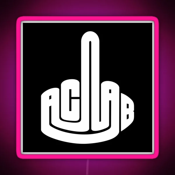 23NN001 Tekno 23 ACAB RGB Neon Sign